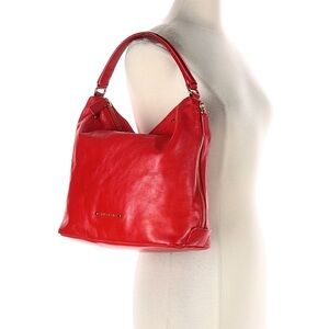 Authentic Givenchy Red Leather Shoulder Bag
